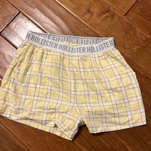 hollister pajama shorts